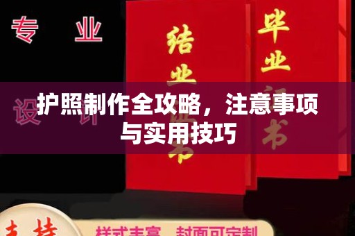 西屯护照制作全攻略，注意事项与实用技巧